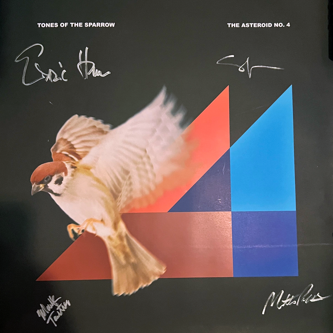 Tones of the Sparrow cover art poster signed by The Asteroid No.4
